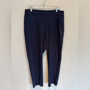 Women’s GAP Navy Elastic Waist Comfortable Dress Pants Size Large